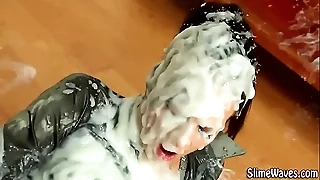 Guck camouflaged bukkake battle-axe